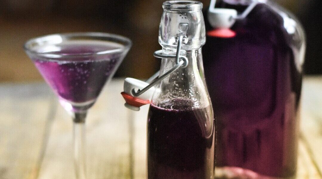 blueberry simple syrup