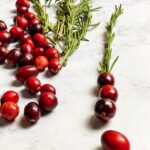 Cranberries & rosemary