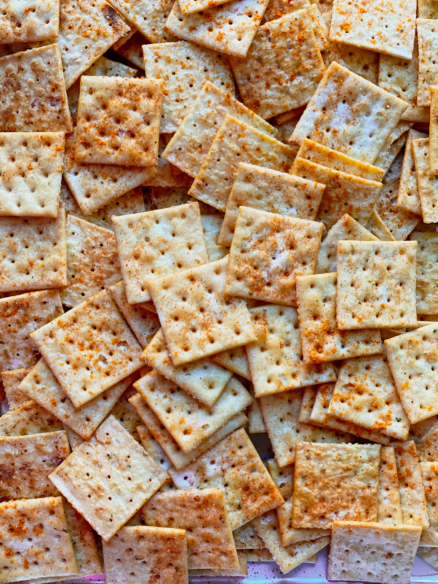 Chili Lime Ranch Crackers - The Perks of Being Us