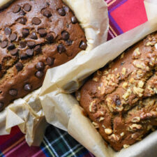 chocolate chip and banana nut bread