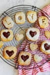 pistachio shortbread sandwich cookies