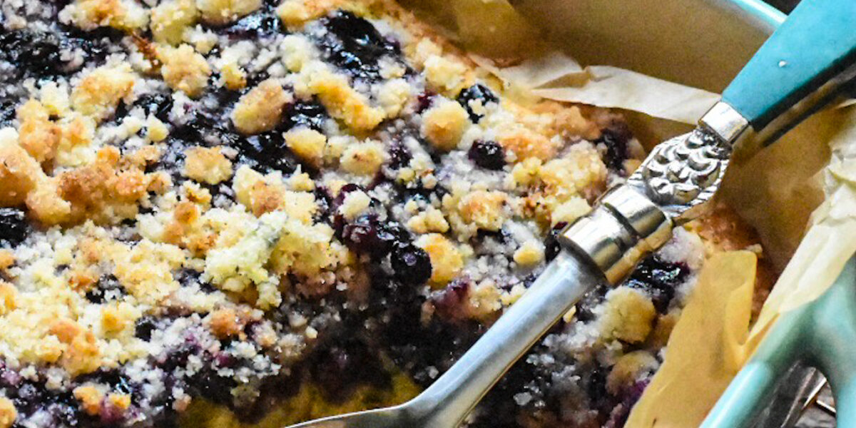 blueberry Crumb Kuchen