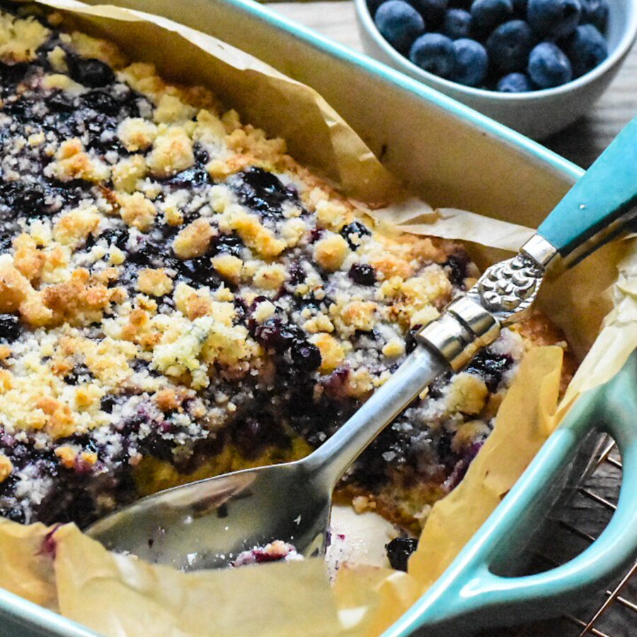 blueberry Crumb Kuchen