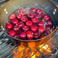 Smoked Cherry Simple Syrup