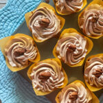 pecan cupcakes with cinnamon buttercream