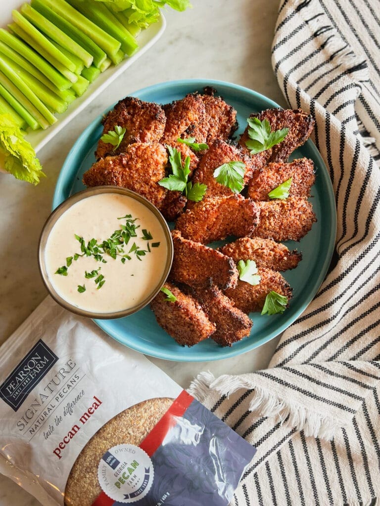 GlutenFree Chicken Tenders + Sweet & Spicy Sauce