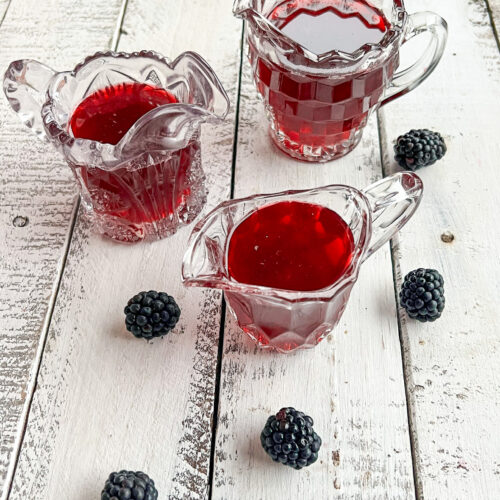 blackberry simple syrup